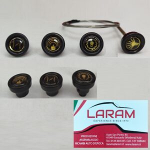 Pomelli cruscotto colore oro A.R.Giulietta-spider serie completa