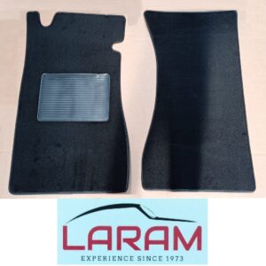 Sovratappeti in moquette colore nero A.R.spider