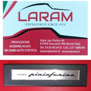 Supporto con mostrina radio A.R.1.6 e 2.0 spider 70-86