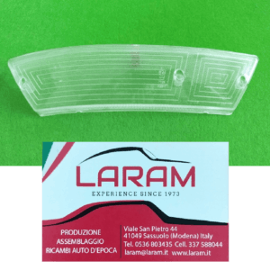 Plastica bianca fanalino anteriore dx A.R. 105/115 spider 70-82