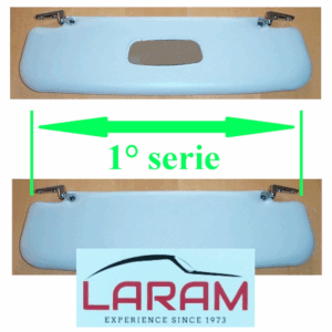 Parasole dx e sx colore avorio Lancia Fulvia coupè 1° serie-Maserati-Lamborghini e varie (supporti esterni)