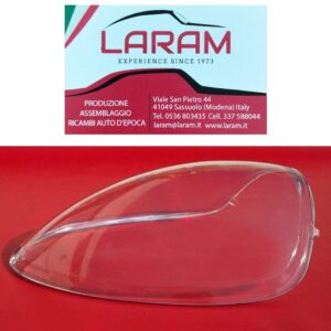 Plexiglass fanale anteriore sx A.R.105/115 duetto e spider 66-82