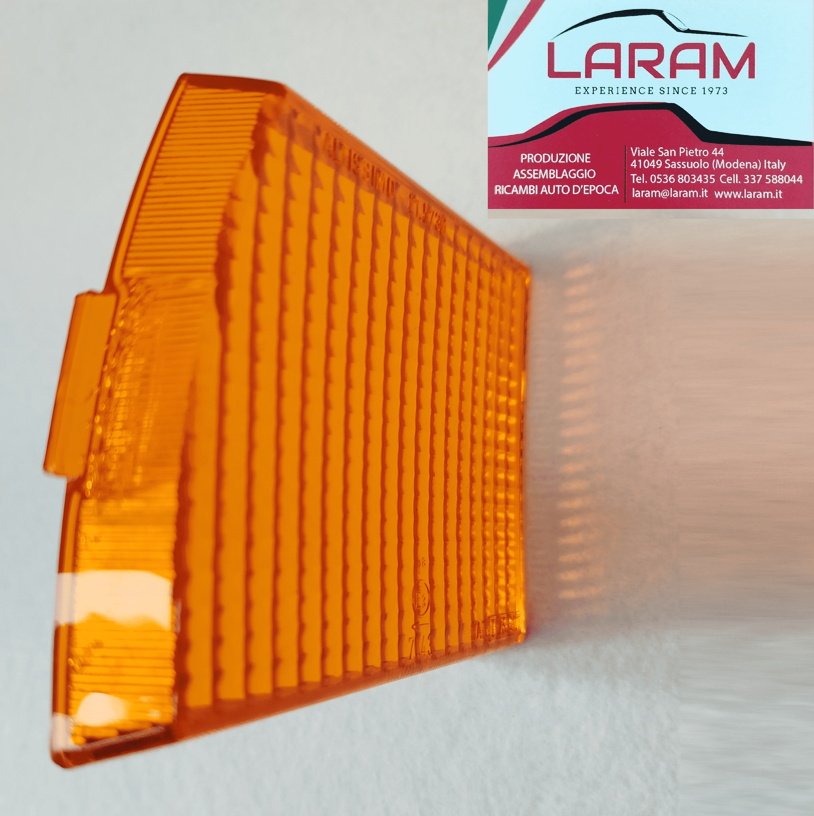 Plastica arancio fanale posteriore sx altissimo A.R. 105/115 spider 70-82