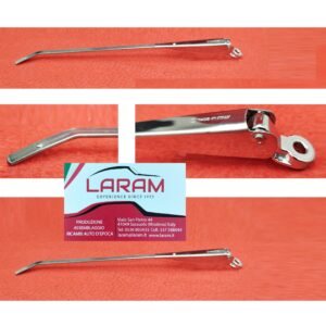 Bracci tergicristallo cromati (2 pz) A.R.105/115 spider 70-80