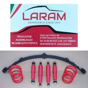 Assetto stradale sportivo Fiat 500-Bianchina-Fiat 126 (escluso 126 bis)