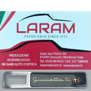 Mostrina radio originale A. R. Giulietta ti