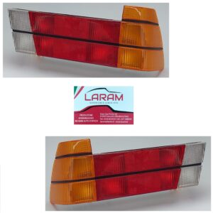 Fanali posteriori con trasparente con direzione arancio dx e sx A.R.75